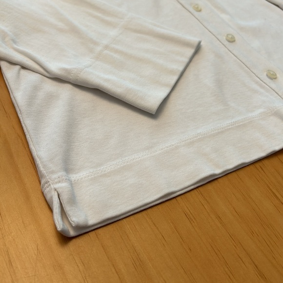 TOMMY HILFIGER Women’s White Button Up Cardigan Size Large Vintage - Picture 5 of 8